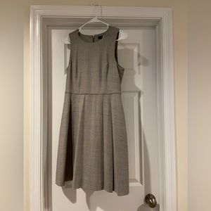 J Crew Wool Pleated Dress Size 6
